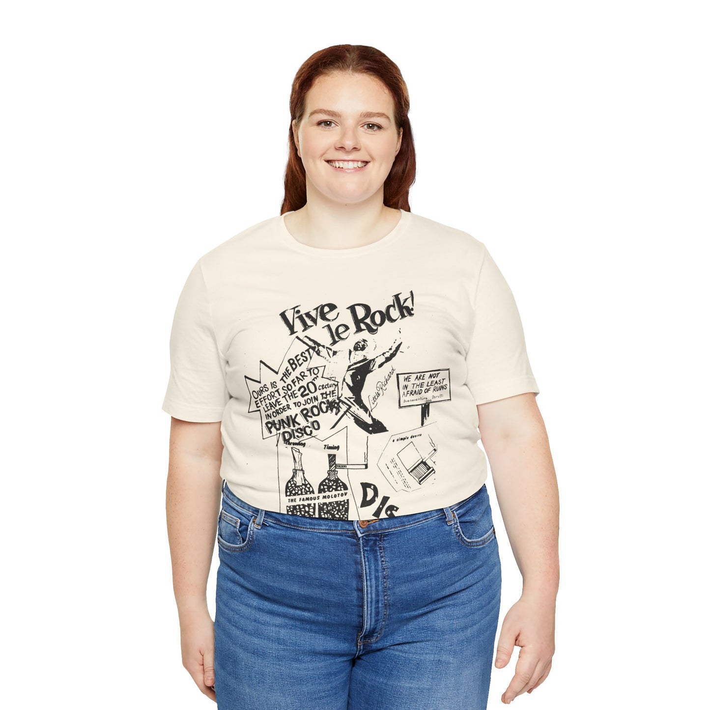 VIVE LE ROCK (Sex Pistols/Vivienne Westwood SEX shop/ McLaren Era Replica Shirt/SEX)