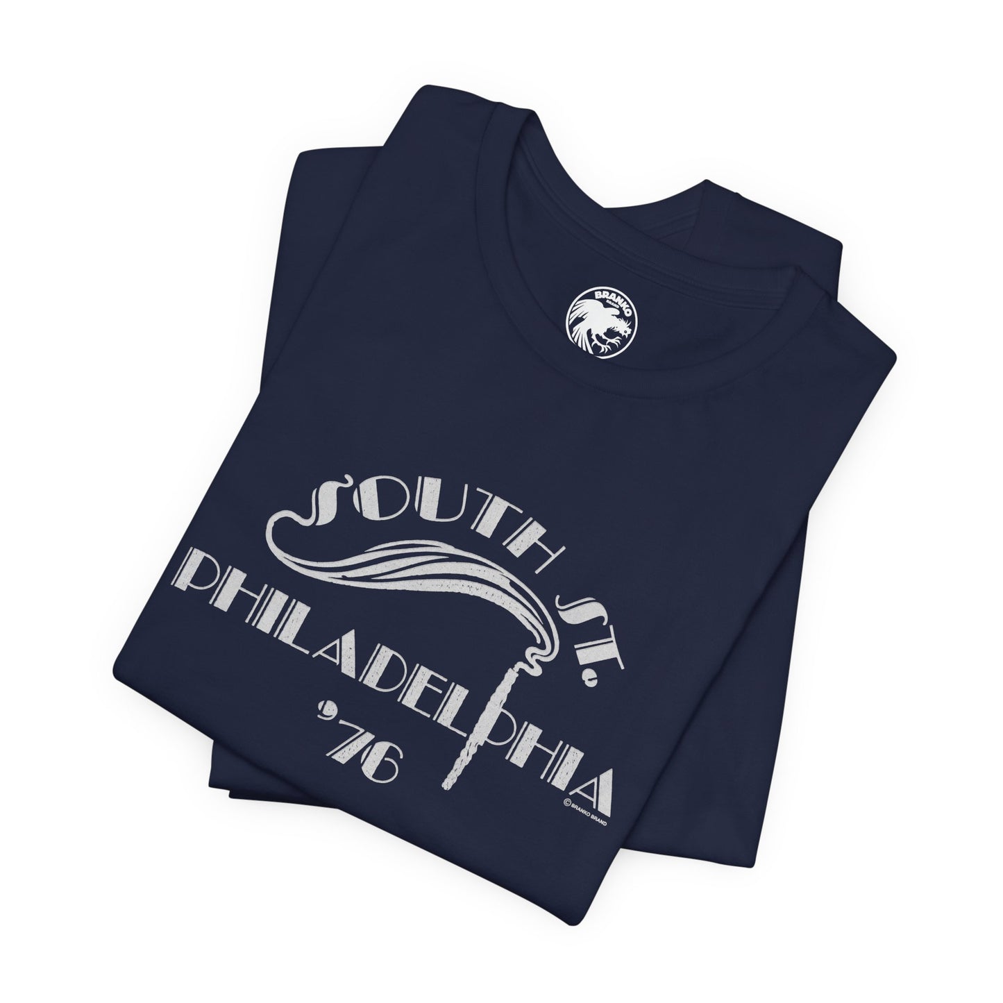South Street Philadelphia 1976 (Replica Philly Head Shop Tee/Vintage Philadelphia Shirt)