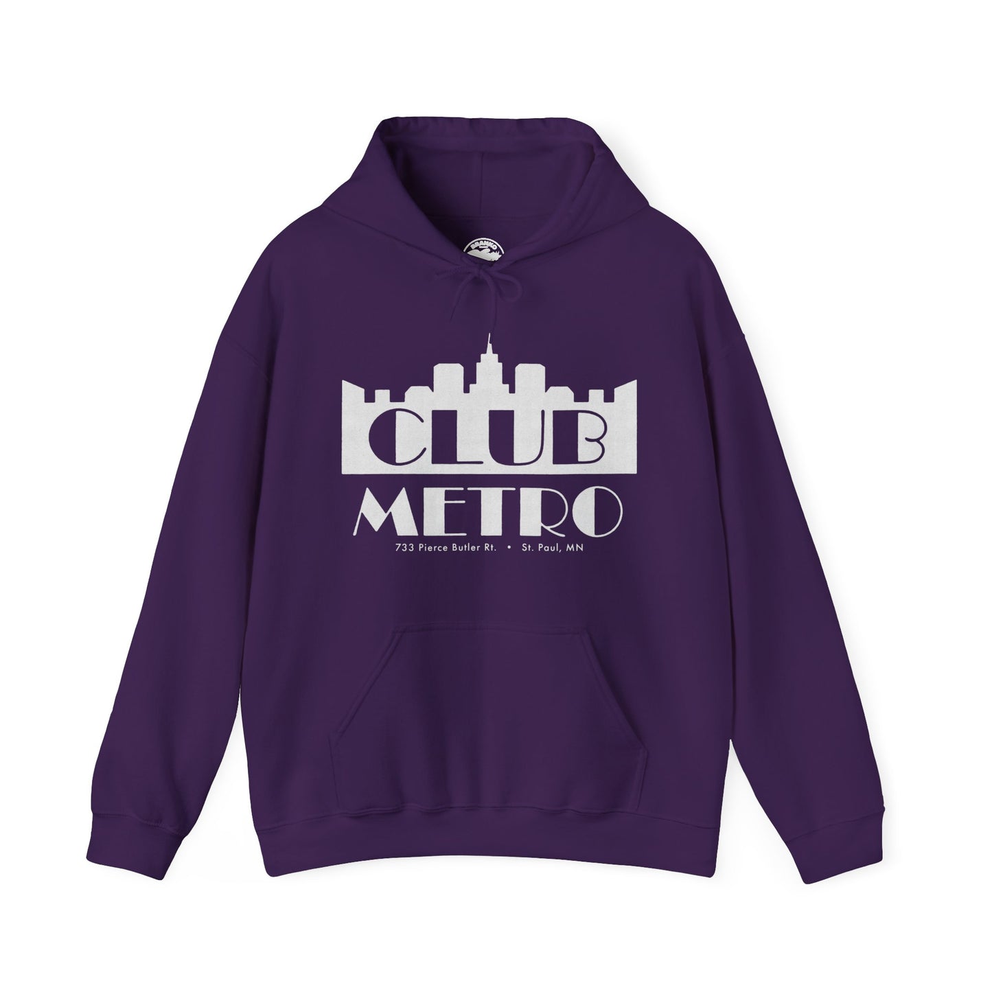 Club Metro Hoodie (St. Paul Gay Club/90's to 2010's/Twin Cities Gay Club)