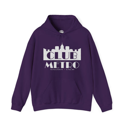 Club Metro Hoodie (St. Paul Gay Club/90's to 2010's/Twin Cities Gay Club)