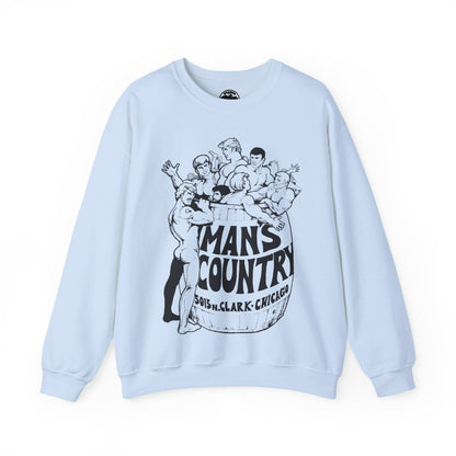 Man's Country Sweatshirt (Chicago Bathhouse 1973-2017)
