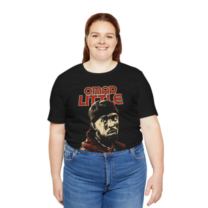 Omar Little (80's Style Rock Tee/Omar The Wire Shirt)