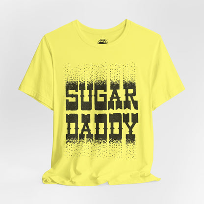 Sugar Daddy (Replica 70's Iron on Transfer Graphic with Vintage Print Effect/Gay Daddy)