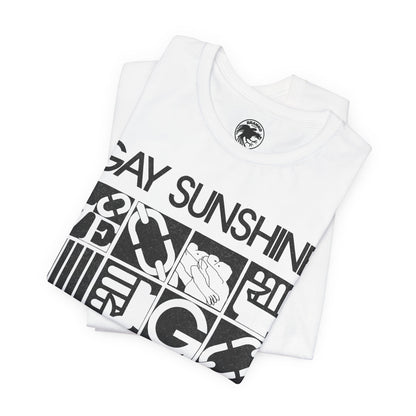 Gay Sunshine (Oversized Graphic with Vintage Print Effect/Gay Liberation Newspaper)