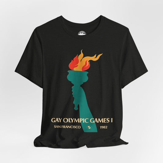 Gay Olympic Games (Replica Souvenir Shirt/First Annual Gay Games/1982)