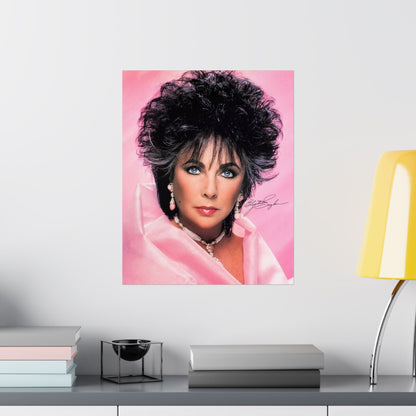 Elizabeth Taylor Poster (80's Era)