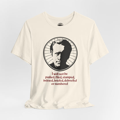 The Prisoner (Replica Promo Shirt/Patrick McGoohan)