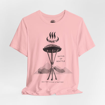 Dave's Baths Seattle (Replica Souvenir T-Shirt from 1971/Gay Bathhouse Chain 70's and 80's)