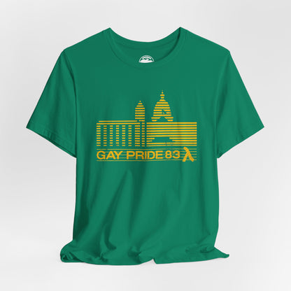 DC Gay Pride 1983 (Replica Washington D.C. Pride Shirt)