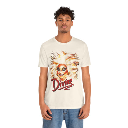 Divine (Replica 80's Tee with Vintage Print Effect)