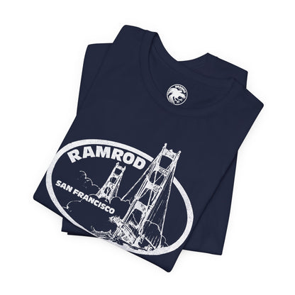 Ramrod San Francisco (San Francisco Leather & Cowboy Bar 1968-1983/Replica Promo Tee with Vintage Grunge Effect)