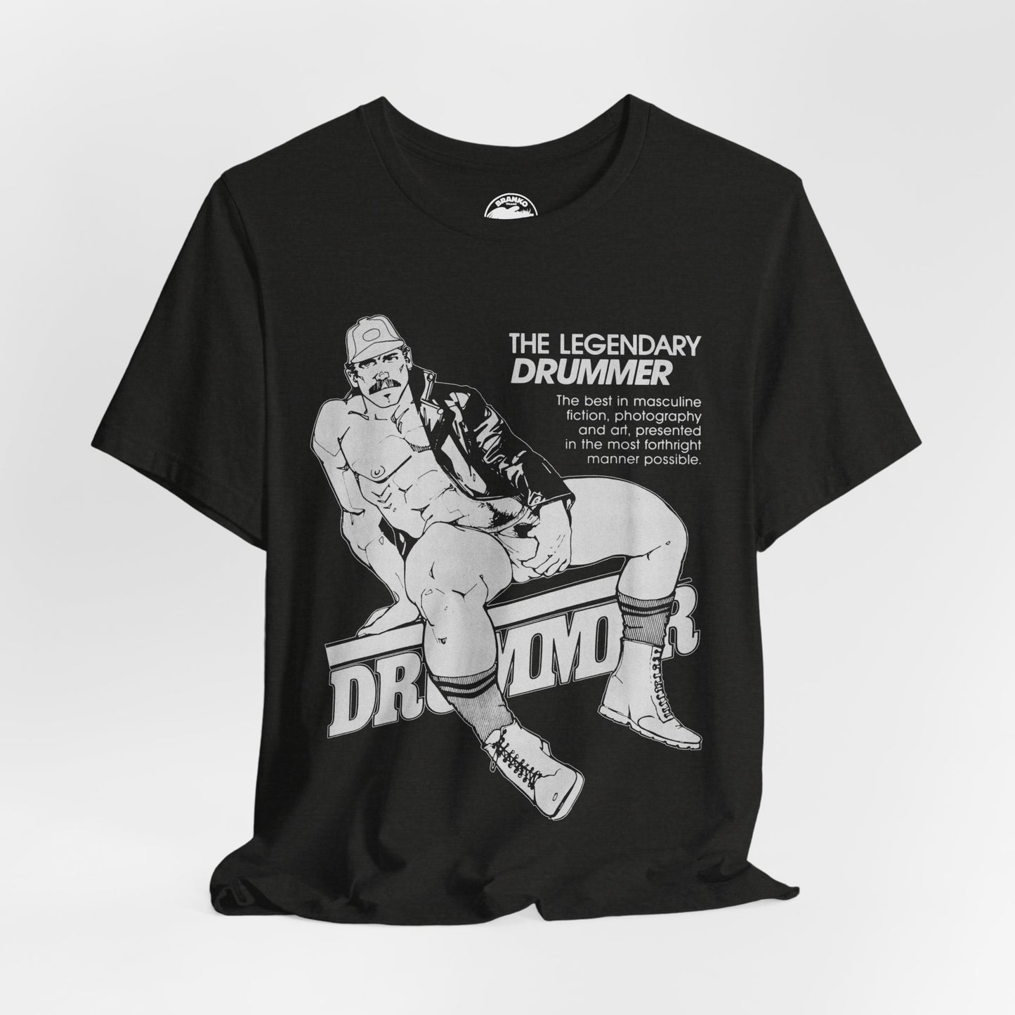 Drummer Magazine (Early 80's Replica Promo Tee)