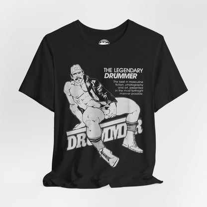 Drummer Magazine (Early 80's Replica Promo Tee)