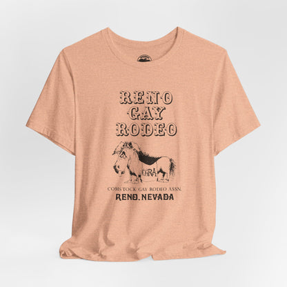 Reno Gay Rodeo (Replica Souvenir Tee/1980s)