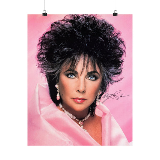 Elizabeth Taylor Poster (80's Era)