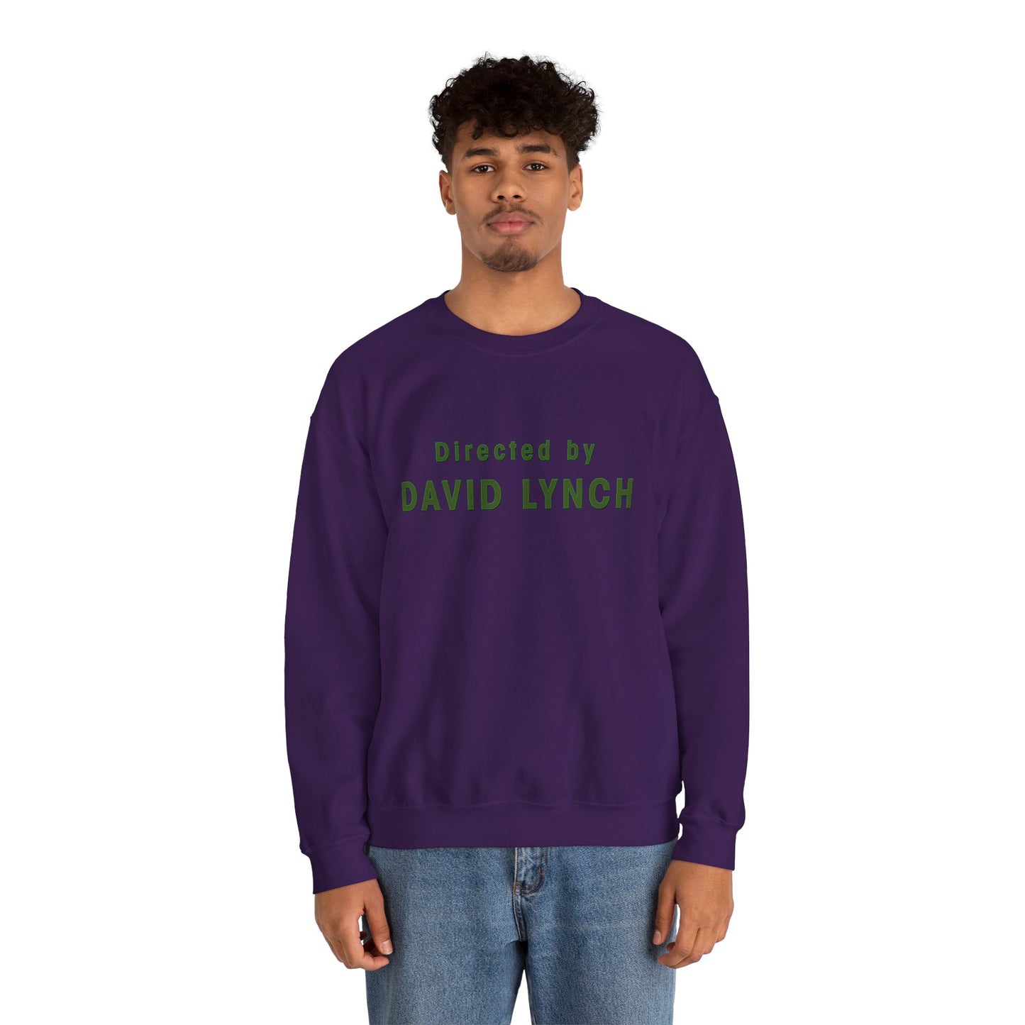 Directed by David Lynch Sweatshirt (Twin Peaks Font/David Lynch Shirt)
