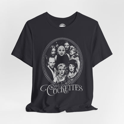 The Cockettes (Graphic with Vintage Print Effect/Divine/Hibiscus)