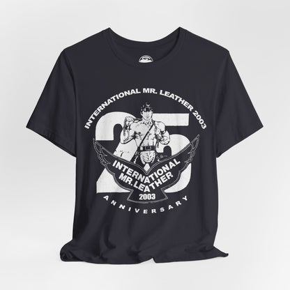 2003 International Mr. Leather (Replica 25th Anniversary Promo Shirt/Gay Leather Contest/Leatherman)