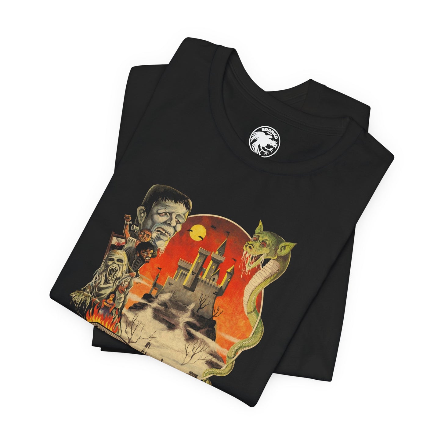 Brigantine Castle (Iconic Jersey Shore Haunted House/70's and 80's/Replica Souvenir Shirt)