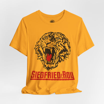 Siegfried & Roy  (Merch Label Tiger with Vintage Print Effect)
