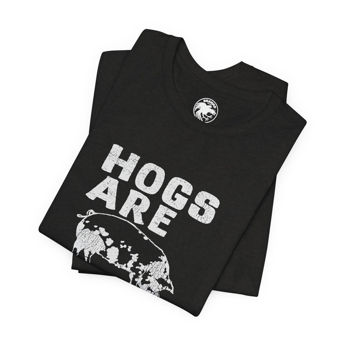 Hogs are Beautiful (Replica 70's Harley Davidson Rider Novelty Shirt)