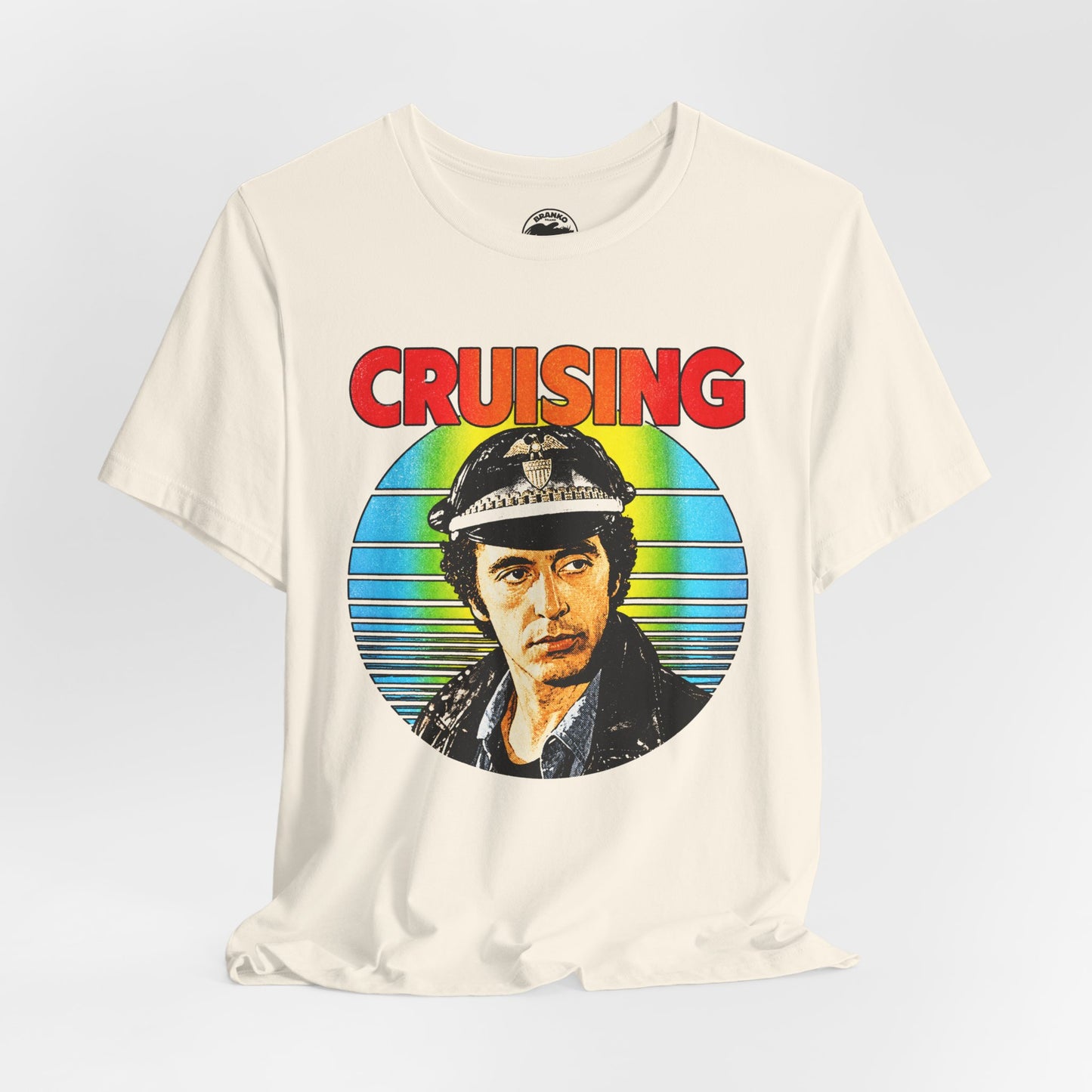 Cruising (70's Style Graphic with Vintage Print Effect/Al Pacino/William Friedkin)