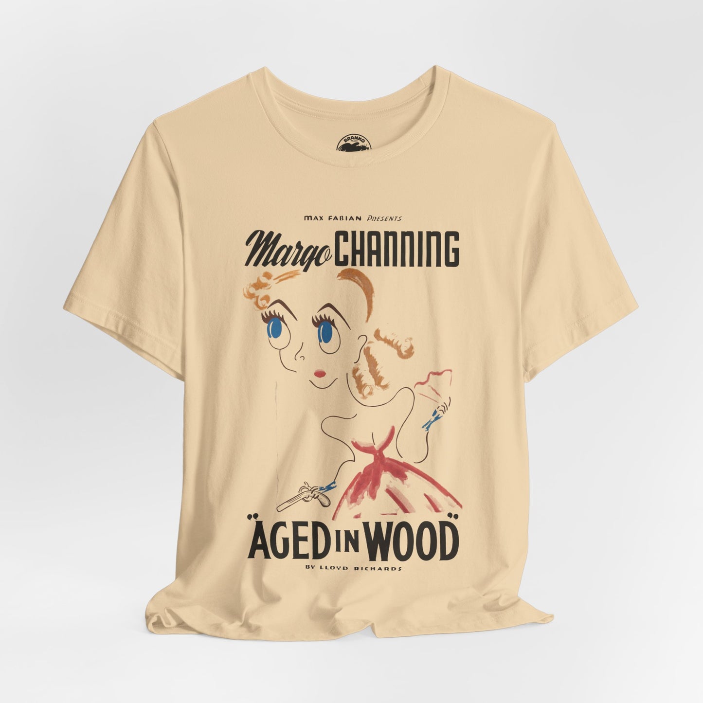 Aged in Wood (Play poster from All About Eve/Bette Davis as Margo Channing)