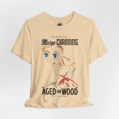 Aged in Wood (Play poster from All About Eve/Bette Davis as Margo Channing)