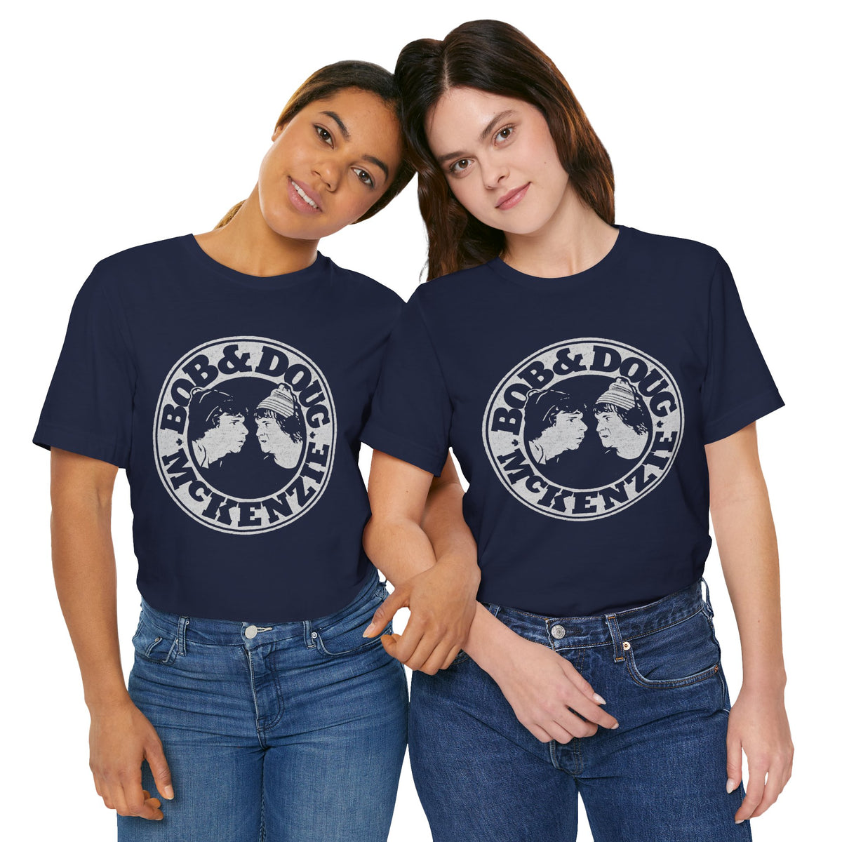 Bob & Doug McKenzie (“Take Off, Eh!” Replica Promo Tee/SCTV McKenzie Brothers Shirt)