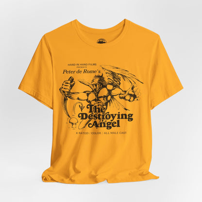 The Destroying Angel (Classic 70's Gay Adult Film/Replica Promo Shirt/Peter de Rome/Vintage Gay Porno)
