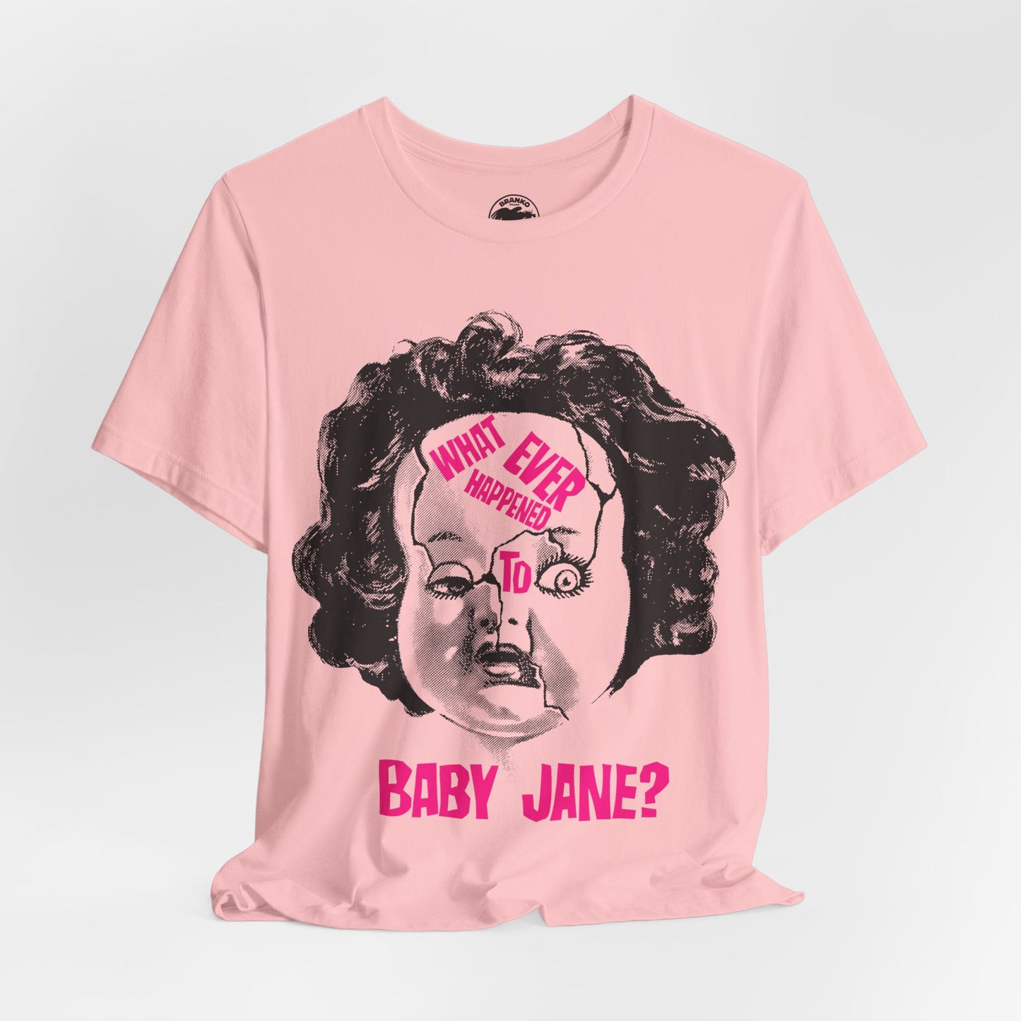 What Ever Happened to Baby Jane? (Cracked Doll Head Graphic/Bette Davis/Joan Crawford)