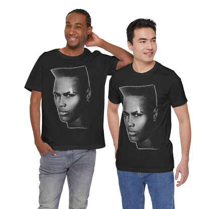 Grace Jones (Oversized Living My Life Image with Vintage Print Effect)
