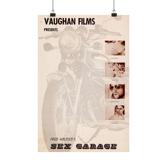 Sex Garage (Poster Reprint/Fred Halsted's Sex Garage Poster)