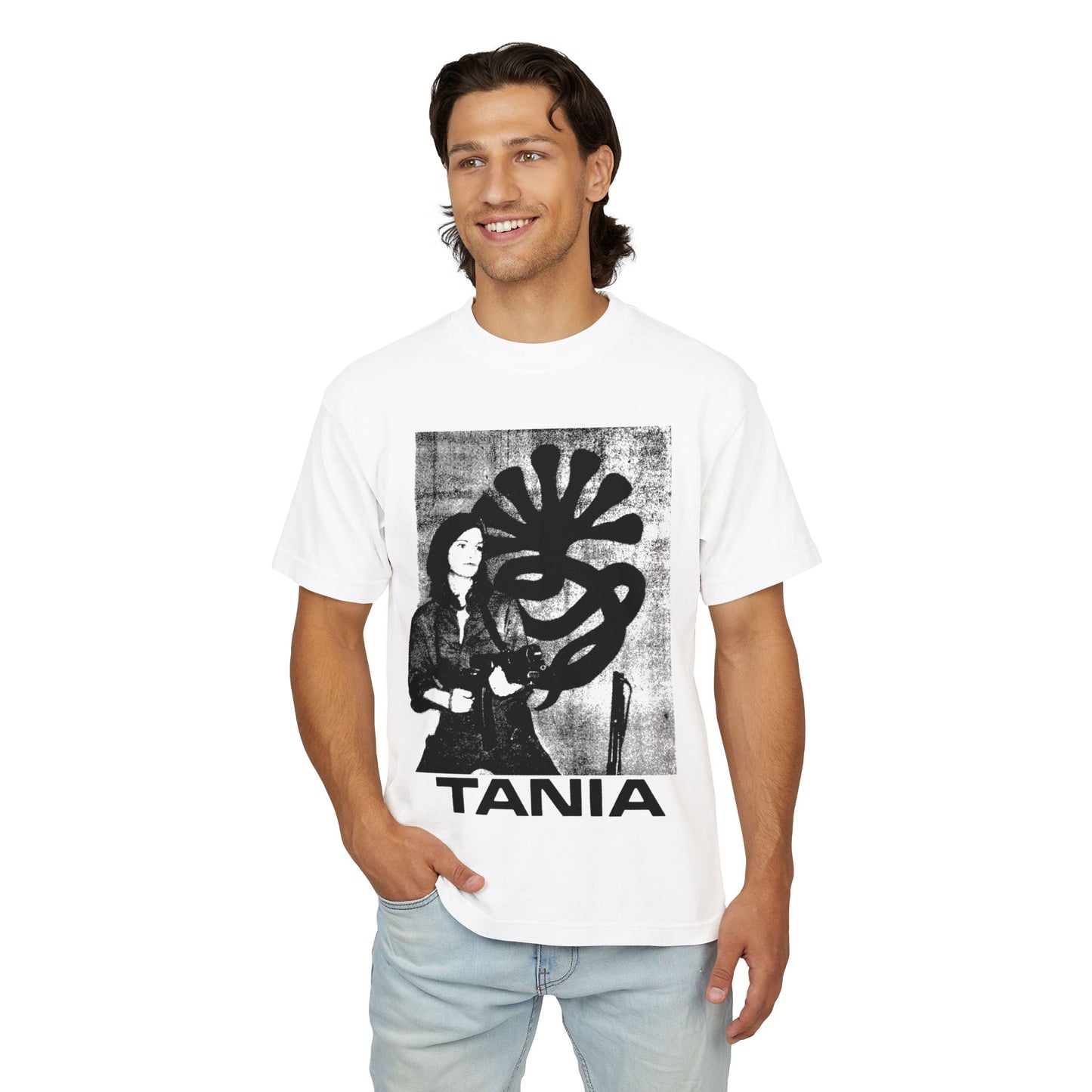 Patty Hearst as "Tania" (Special Edition Boxy Heavy Tee/260 GSM/100% Combed Cotton)