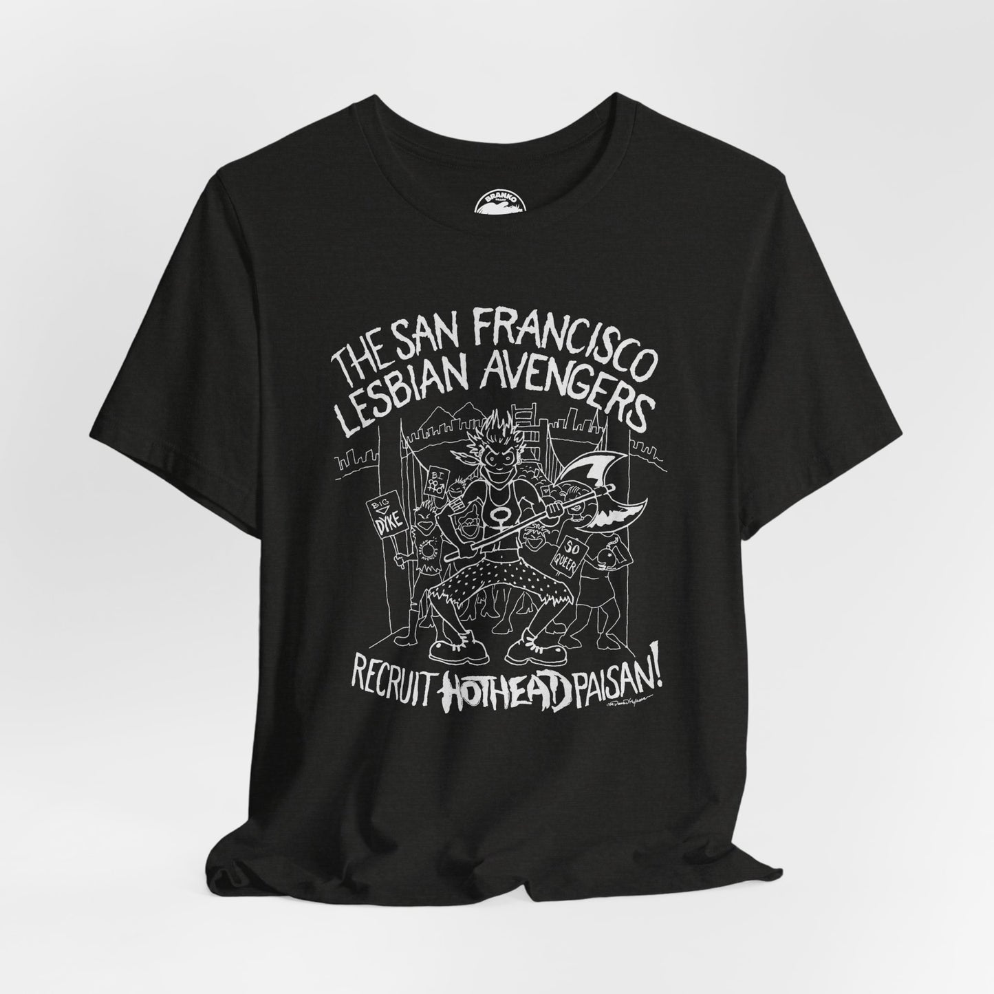 San Francisco Lesbian Avengers (Replica Protest Shirt/Mid-90's)