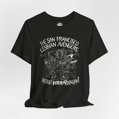 San Francisco Lesbian Avengers (Replica Protest Shirt/Mid-90's)