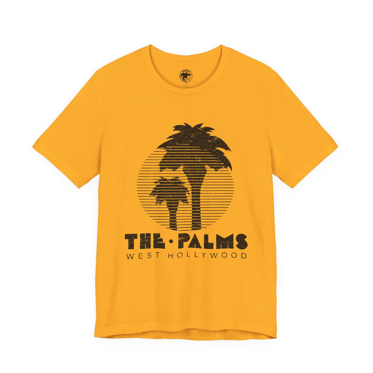 The Palms (West Hollywood Lesbian Bar/1967-2013/Graphic with Vintage Print Effect)