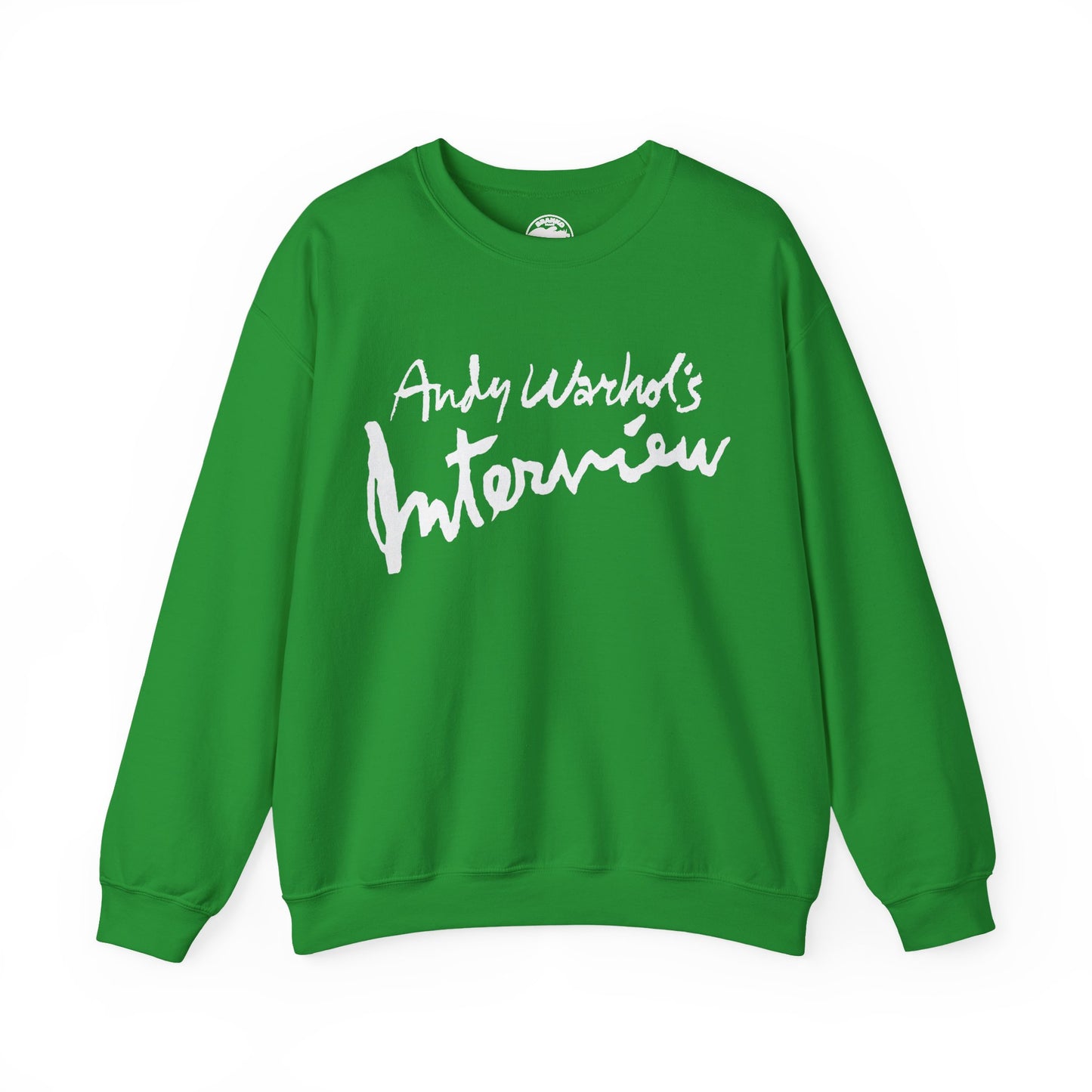 Interview Magazine Logo Sweatshirt (Replica Promo Sweatshirt/Andy Warhol's Interview Magazine)