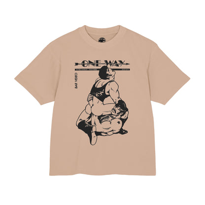 One Way Paris (Special Edition Boxy Heavy Tee/260 GSM/100% Combed Cotton)
