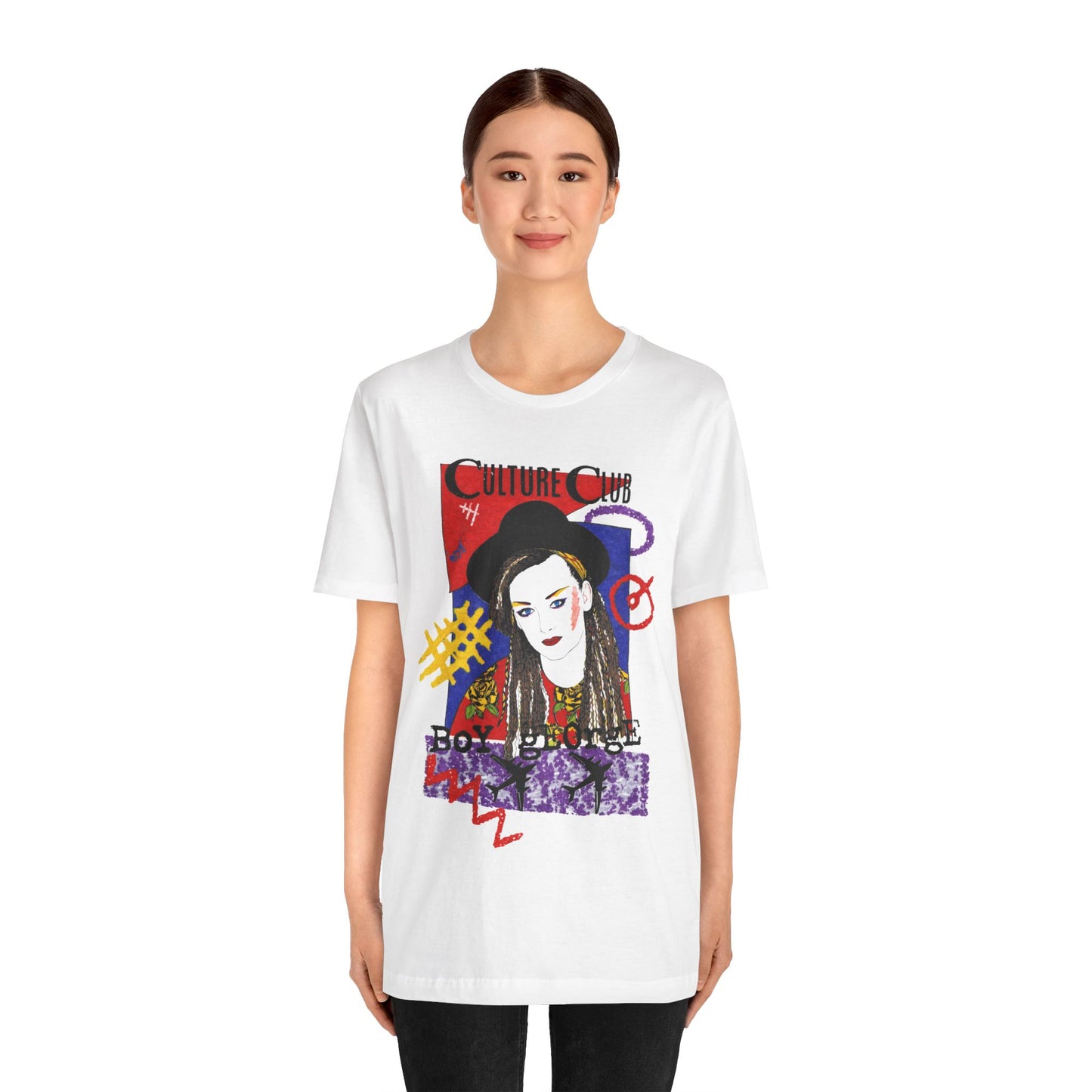 Culture Club (Replica Early 80's Promo Shirt/Boy George Shirt)