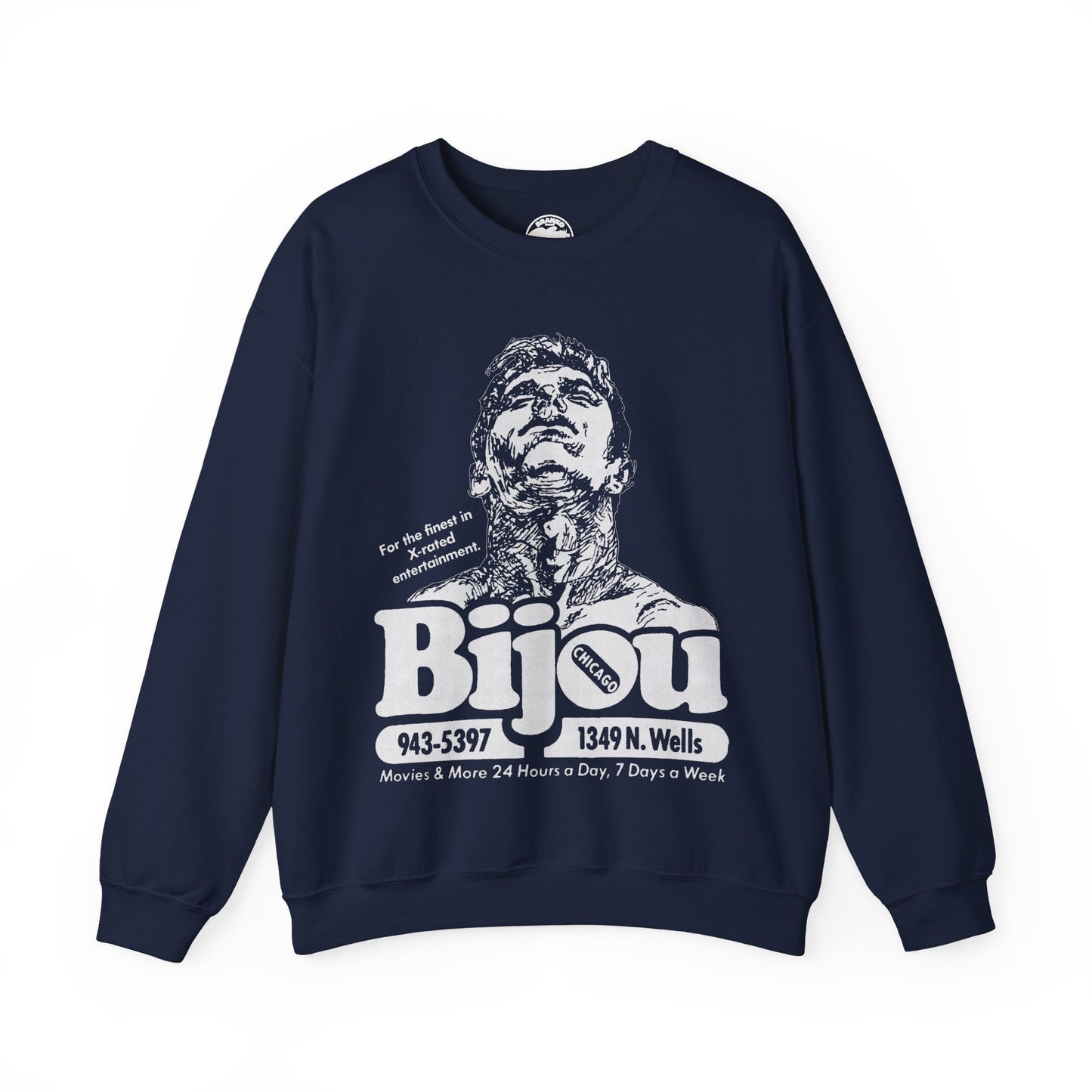Bijou Theater Chicago Sweatshirt (Chicago Gay Porno Theater/1970-2015)