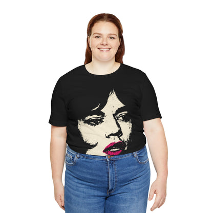 Mick Jagger Performance (Large Graphic with Vintage Print Effect)