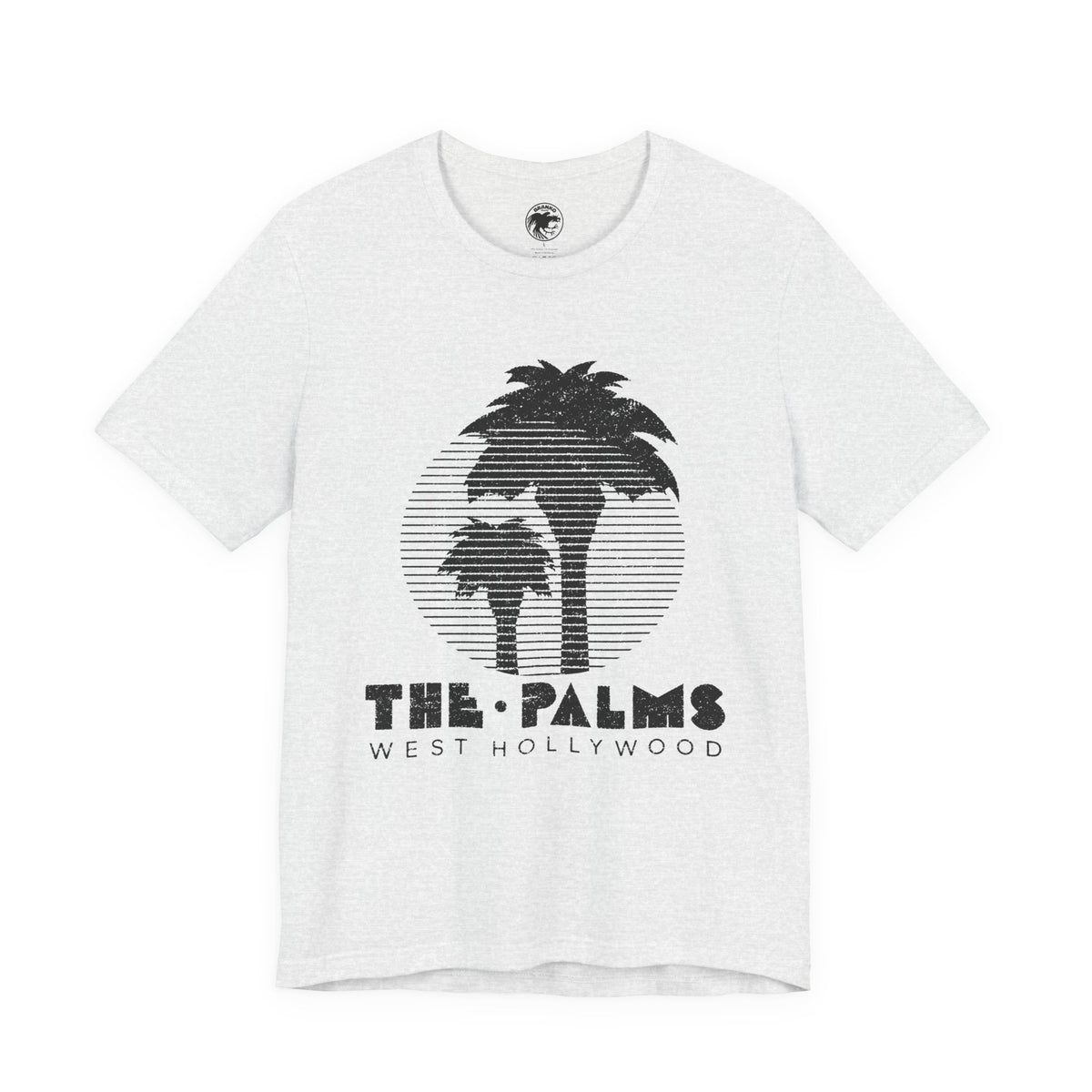 The Palms (West Hollywood Lesbian Bar/1967-2013/Graphic with Vintage Print Effect)