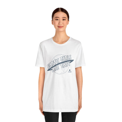 Earth Girls Are Easy (Replica Promo Shirt with Vintage Print Effect)
