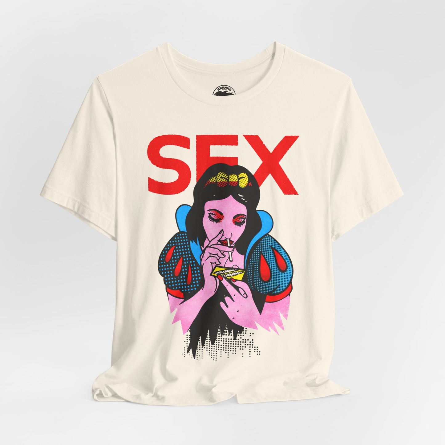 Snow White Cocaine (Replica Seditionaries Shirt/Vivienne Westwood & Malcolm McLaren Sex Shop)