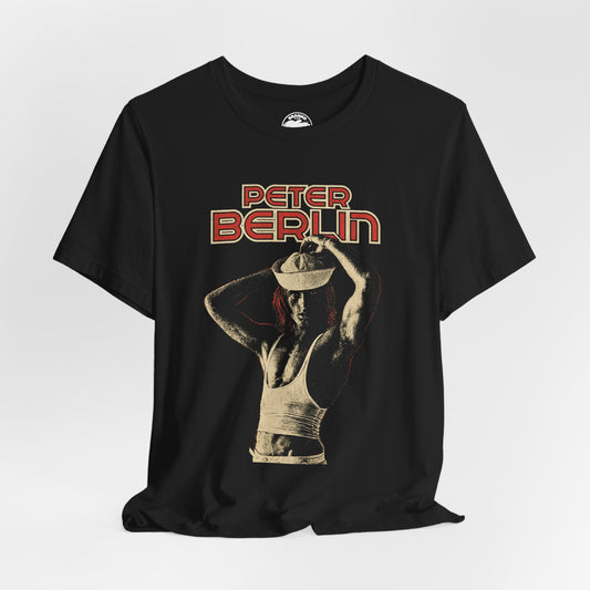Peter Berlin (70's Style Rock Tee/Gay Porn Legend)