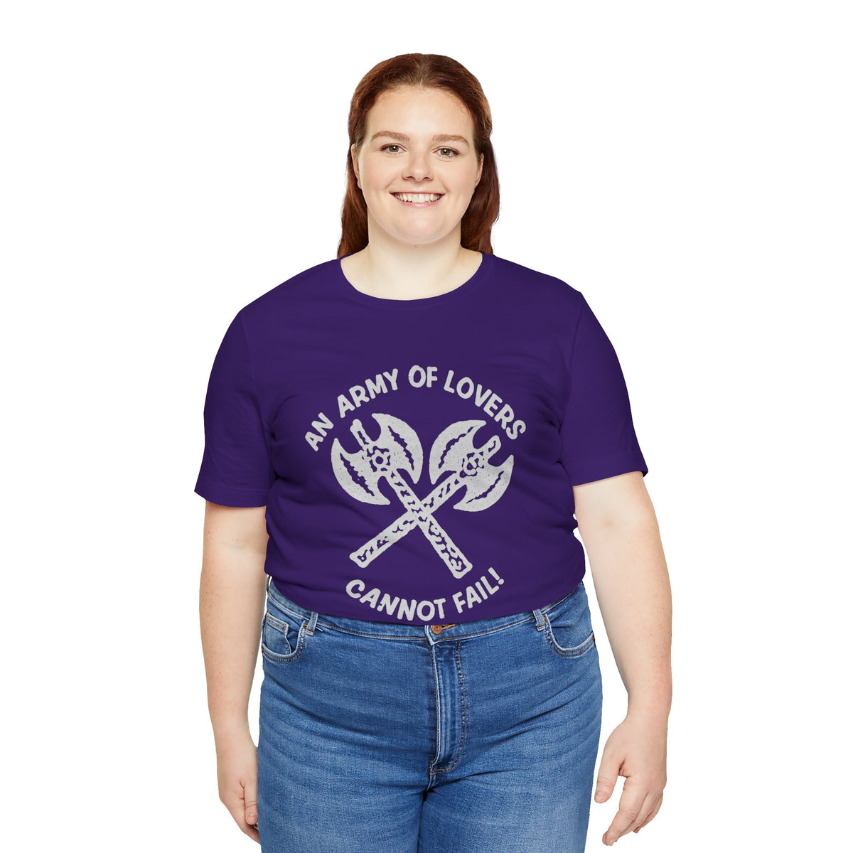 An Army of Lovers Cannot Fail! (Replica 70's Lesbian Pride Tee/Rita Mae Brown)