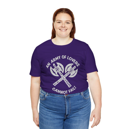 An Army of Lovers Cannot Fail! (Replica 70's Lesbian Pride Tee/Rita Mae Brown)