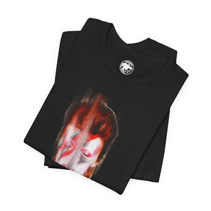 David Bowie (Aladdin Sane Imaage with Dust Effect/Ziggy stardust shirt/David Bowie Shirt)