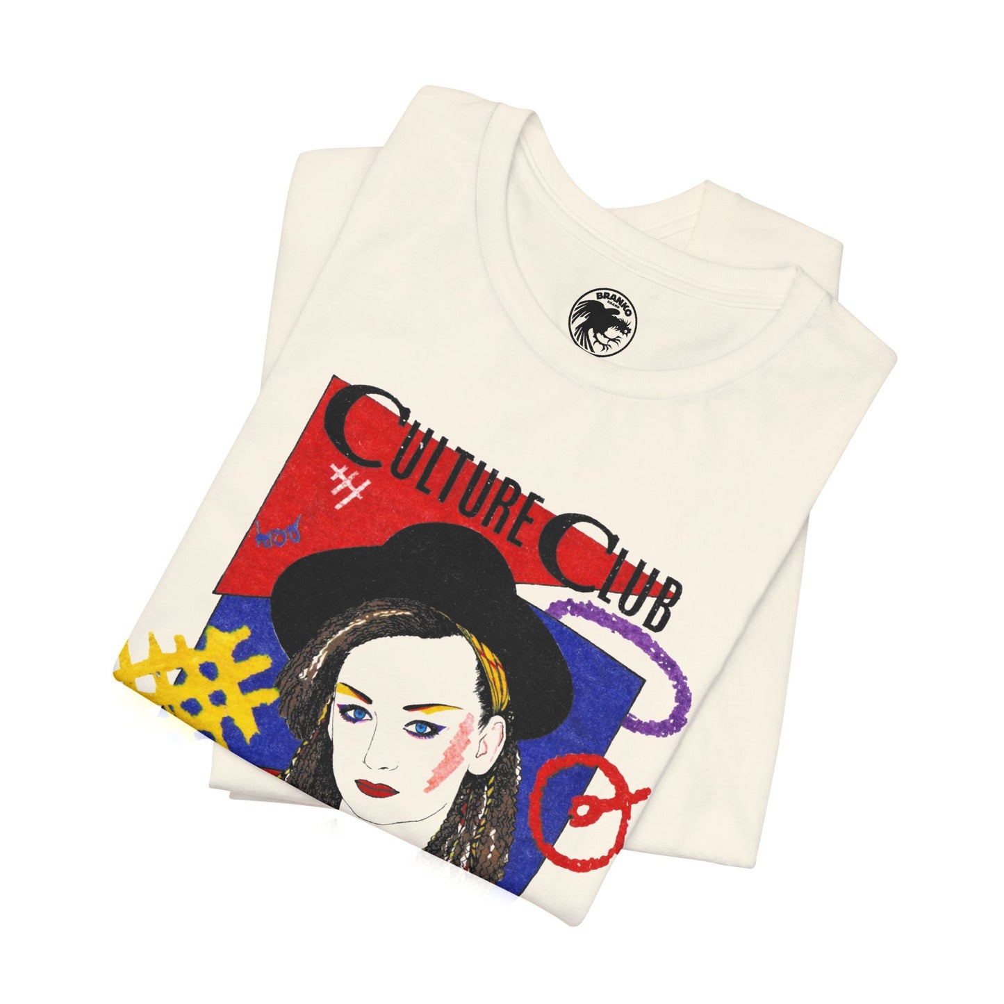 Culture Club (Replica Early 80's Promo Shirt/Boy George Shirt)